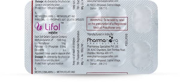 Lifol Strip Of 10 Capsules