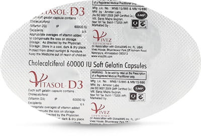 Vitasol D3 Strip Of 4 Capsules