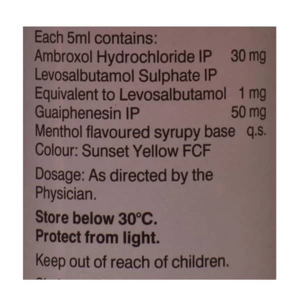 Lcf Ls Bottle Of 100Ml Syrup