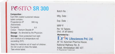 Posito Sr 300 Strip Of 10 Tablets