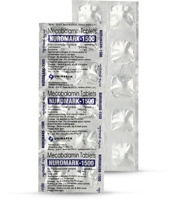 Nuromark 1500 Strip Of 10 Tablets