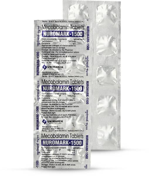 Nuromark 1500 Strip Of 10 Tablets