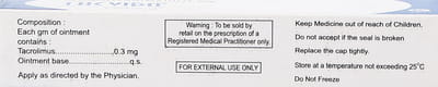 Tacvido Tube Of 20gm Ointment