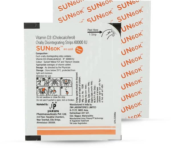 Sun 60k Orally Disintegrating Strip | Sugar Free