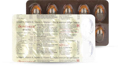 Boncored Strip Of 10 Capsules