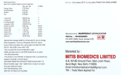 Gfh 10 Strip Of 10 Tablets