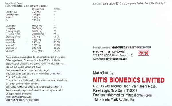 Gfh 10 Strip Of 10 Tablets