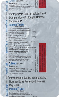 Panmid Dsr Strip Of 10 Capsules