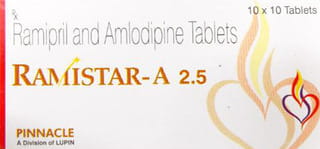 Ramistar A 2.5Mg Strip Of 10 Tablets