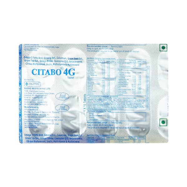 Citabo 4g Strip Of 10 Tablets