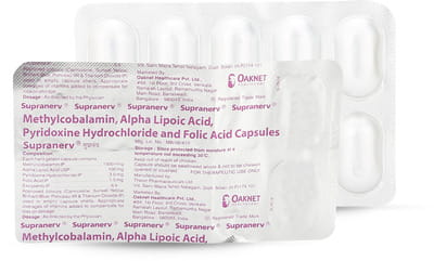 Supranerv Strip Of 10 Capsules