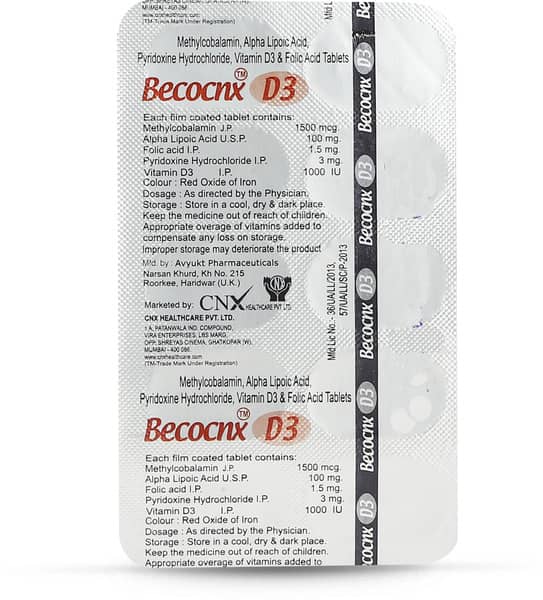 Becocnx D3 Tablet
