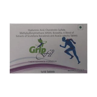 Grip Fit Strip Of 10 Tablets