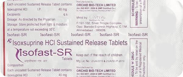 Isofast Sr Strip Of 10 Tablets