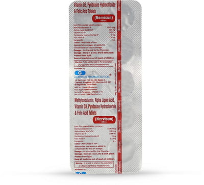 Nervisun Strip Of 10 Tablets