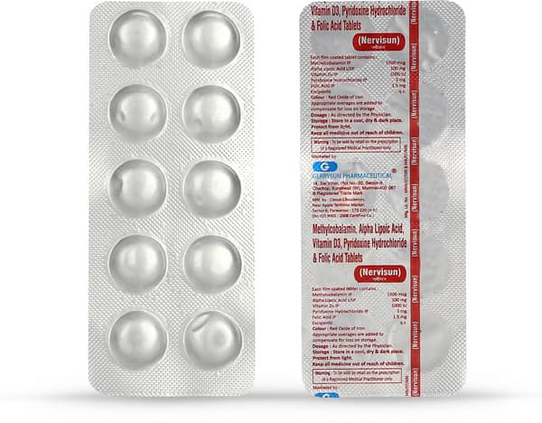 Nervisun Strip Of 10 Tablets