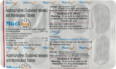 Muciday Strip Of 10 Tablets
