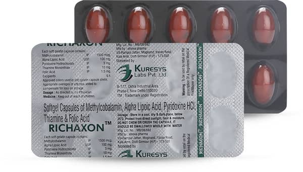 Richaxon Strip Of 10 Capsules