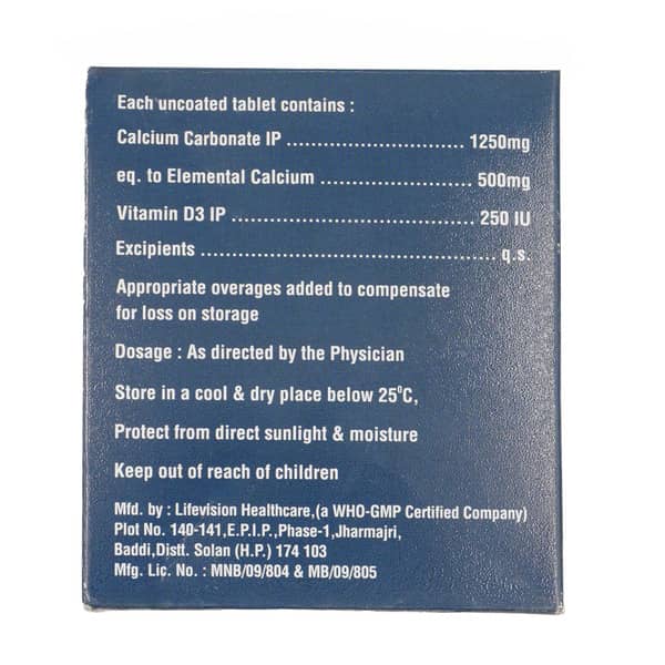 Shelgain 500 Tablets 15'S