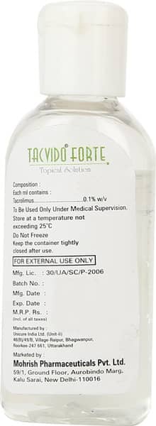 Tacvido Forte Soln 25Ml