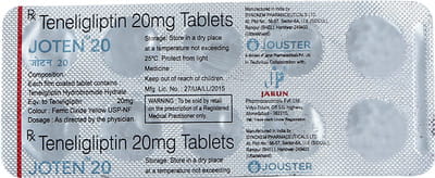 Joten 20mg Strip Of 10 Tablets