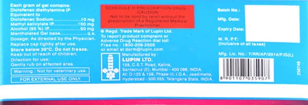 Diclonac Transgel 30Gm