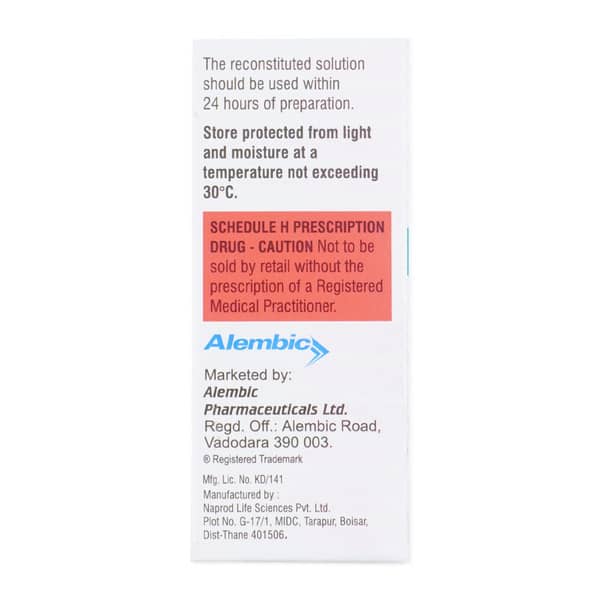 Azithral 500Mg Dry Vial Of 1 Powder For Injection