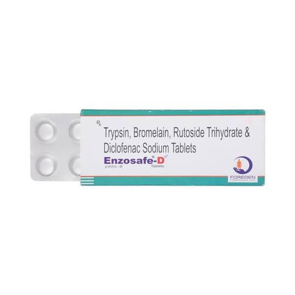Enzosafe D Strip Of 10 Tablets
