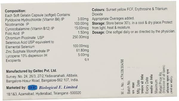 Bethadoxin Sg Strip Of 10 Capsules