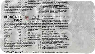 Novoret Neo Strip Of 10 Softgel Capsules