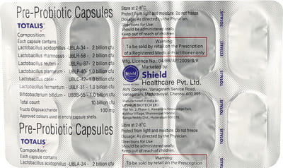 Totalis Strip Of 10 Capsules