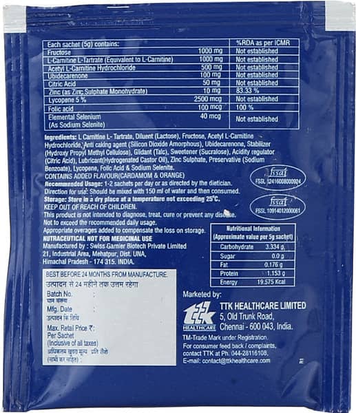 Carni Q Xp Sachet Of 5Gm Oral Powder
