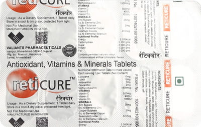 Reticure Strip Of 10 Tablets