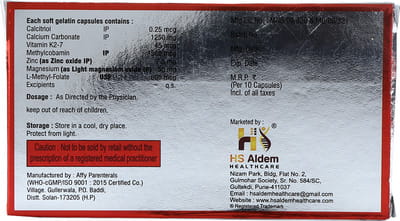 Ld Bone K2 Strip Of 10 Tablets