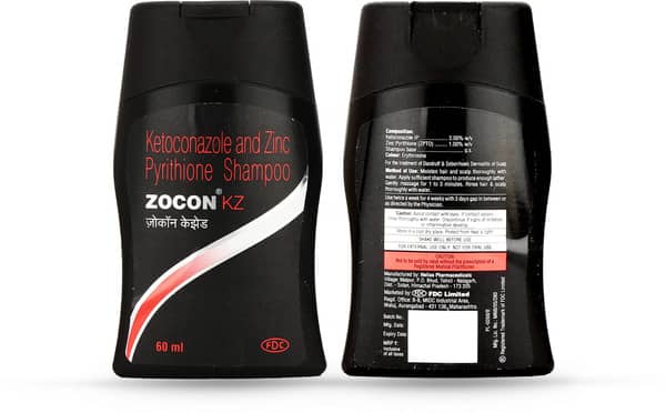 Zocon Kz Shampoo 60Ml