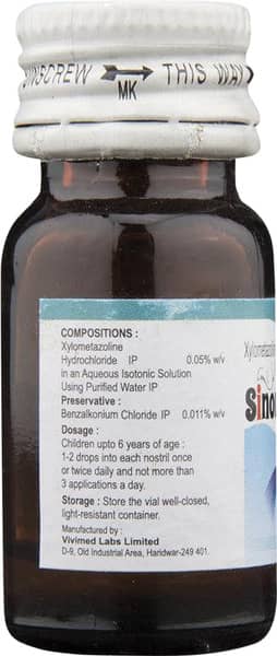 Sinomet Nasal Drops 10ml