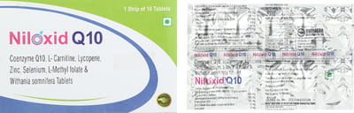 Niloxid Q10 Strip Of 10 Tablets