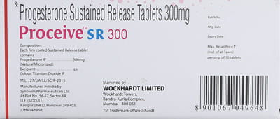 Proceive Sr 300mg Strip Of 10 Tablets