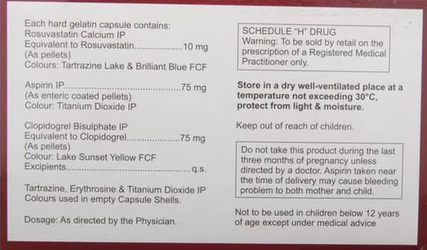 Rosukem Gold 10mg Strip Of 10 Capsules