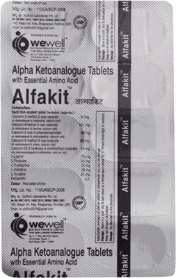 Alfakit Strip Of 10 Tablets