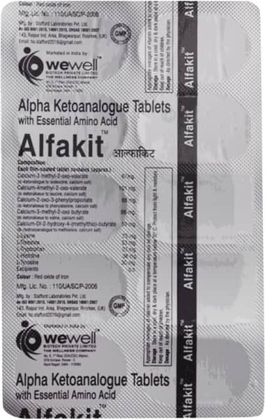 Alfakit Strip Of 10 Tablets