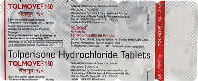 Tolmove 150mg Strip Of 10 Tablets