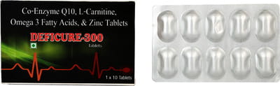 Deficure 300 Strip Of 10 Tablets