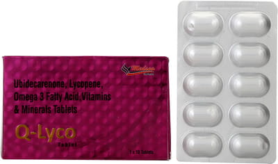 Q Lyco Strip Of 10 Capsules