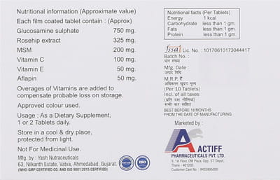 Synoflex Strip Of 10 Tablets