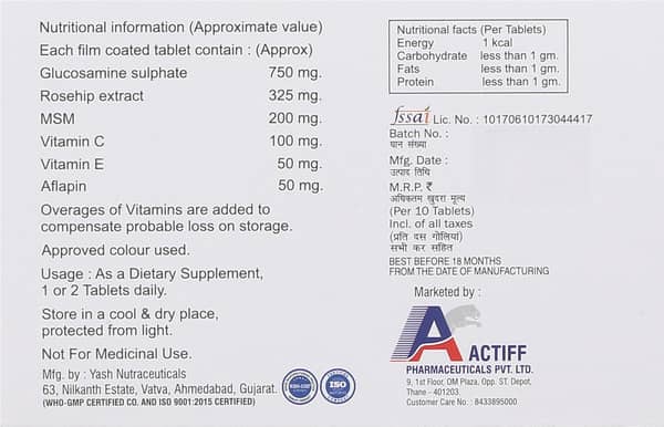 Synoflex Strip Of 10 Tablets