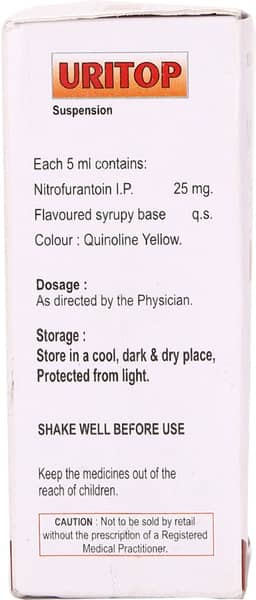 Uritop Bottle Of 100ml Suspension