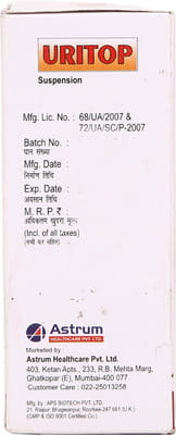 Uritop Bottle Of 100ml Suspension