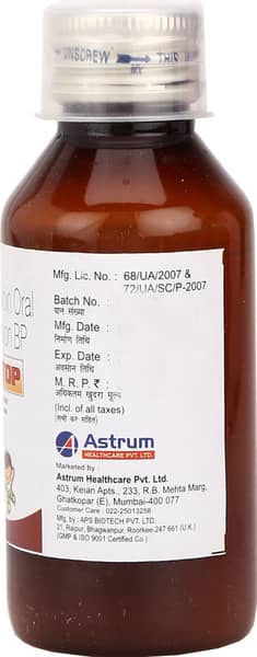 Uritop Bottle Of 100ml Suspension