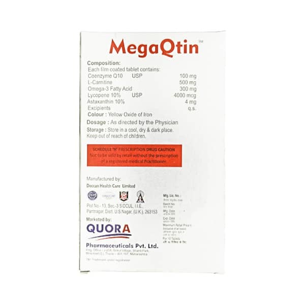 Megaqtin Strip Of 10 Tablets